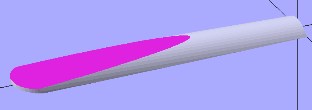 CAD rendering of my reed design