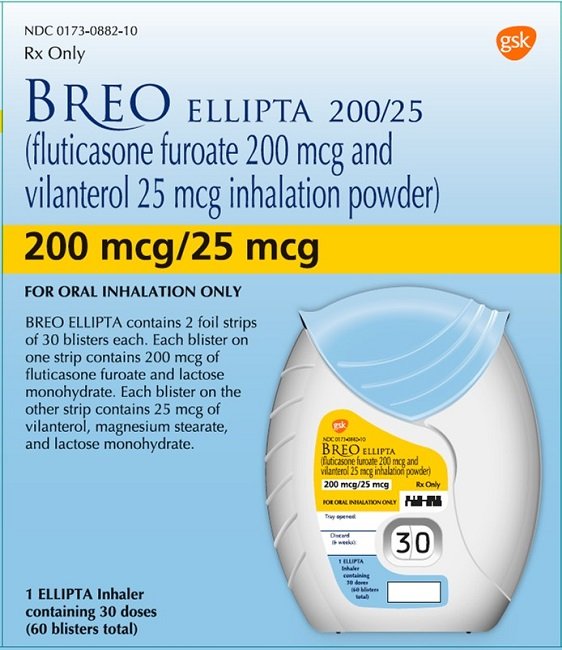 A Breo Ellipta Inhaler